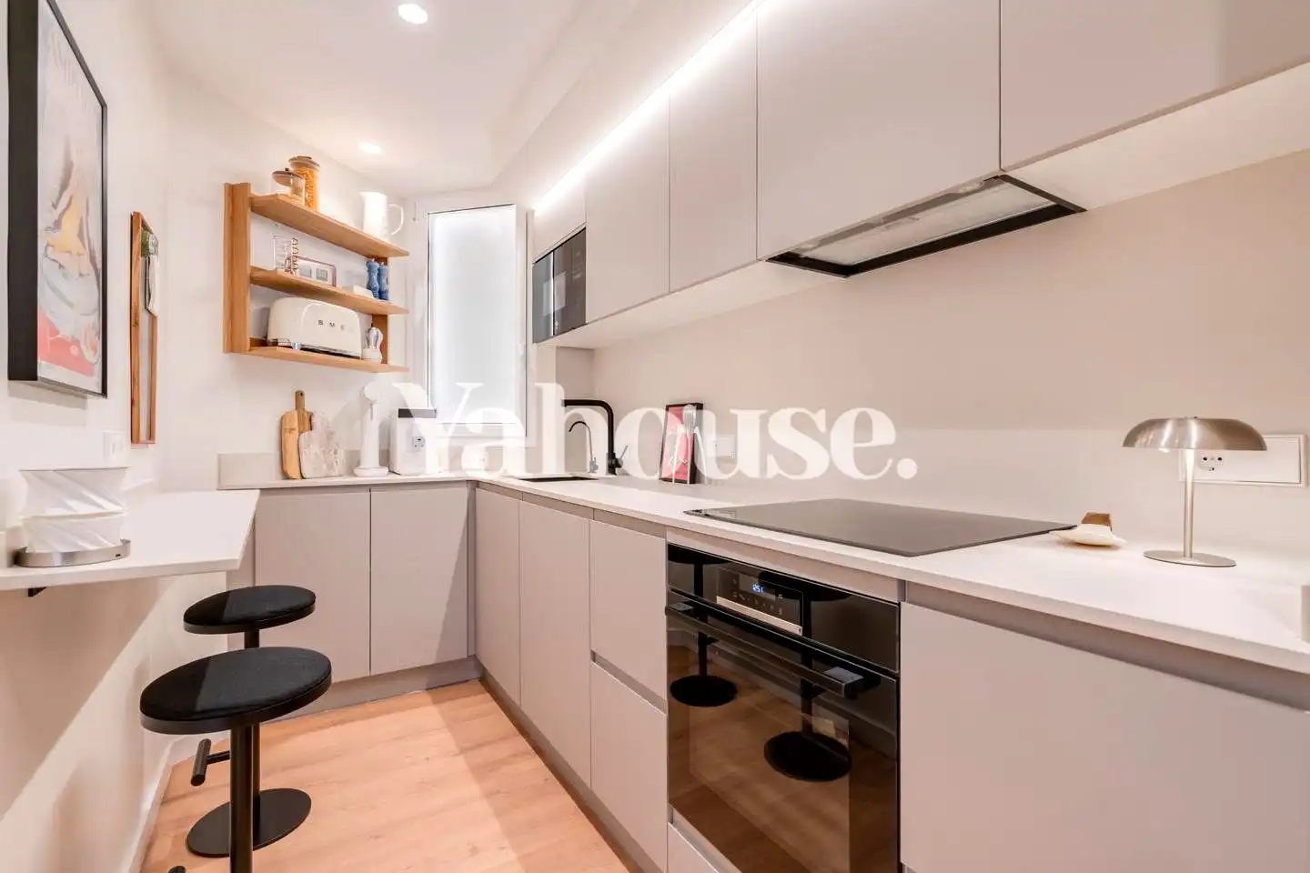 Cocina de Piso en venta en Barcelona con Aire acondicionado, Parquet y Balcón