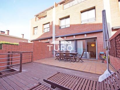 Terrace of Single-family semi-detached for sale in Sant Cugat del Vallès  with Air Conditioner, Heating and Private garden