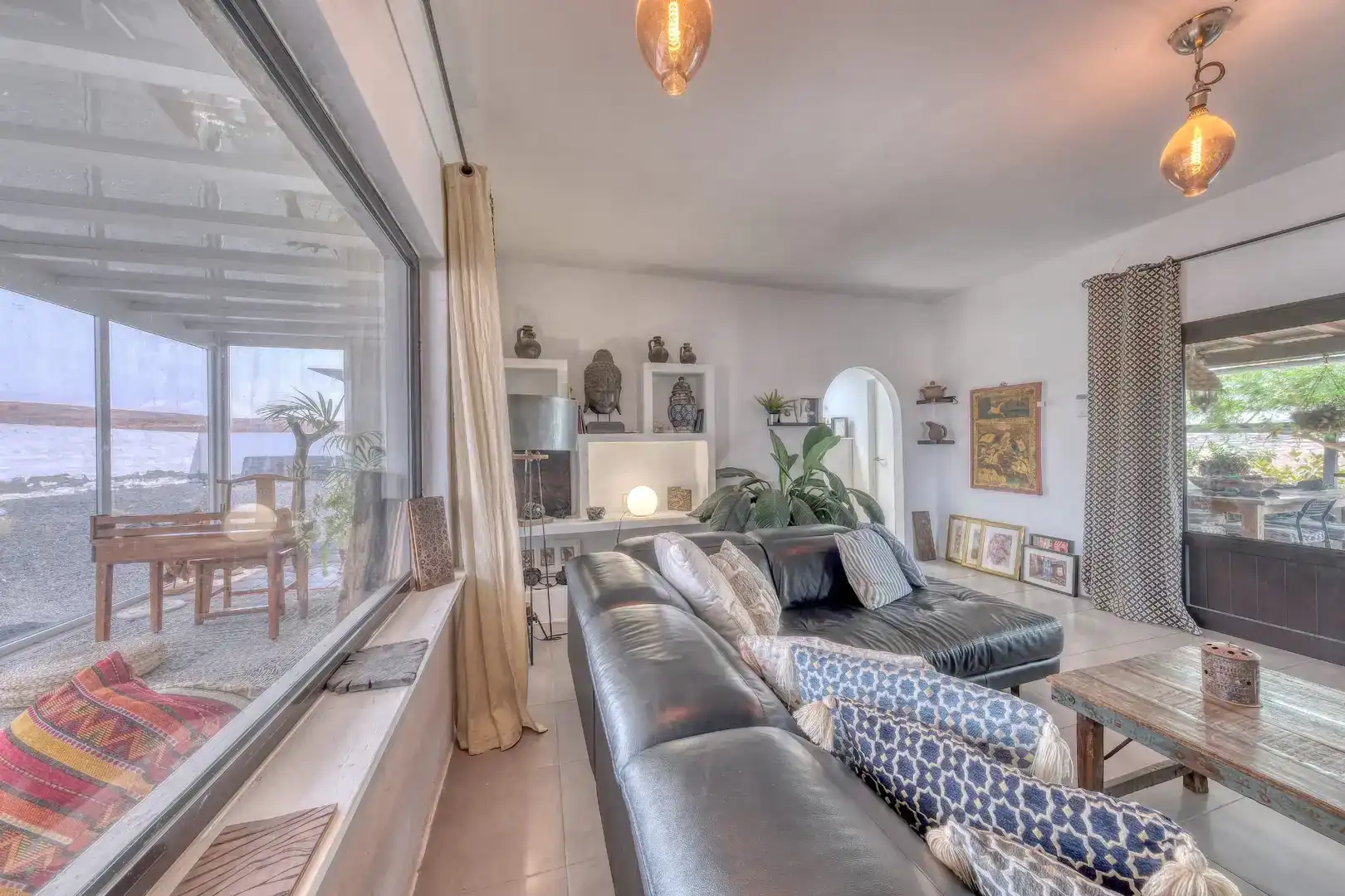 Sala de estar de Finca rústica en venta en Teguise con Amueblado
