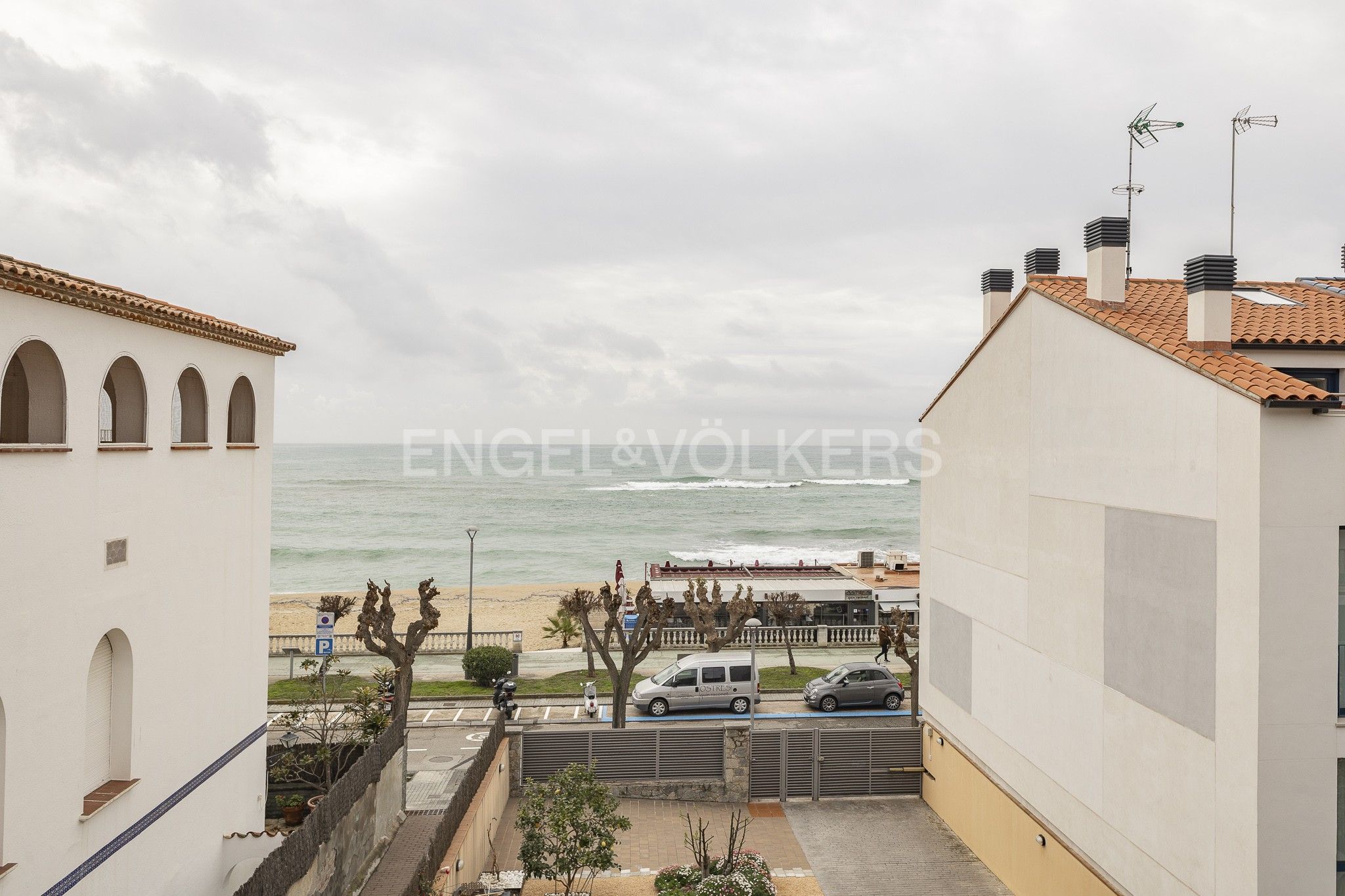 Terrace of Apartment to rent in Caldes d'Estrac  with Air Conditioner, Heating and Terrace