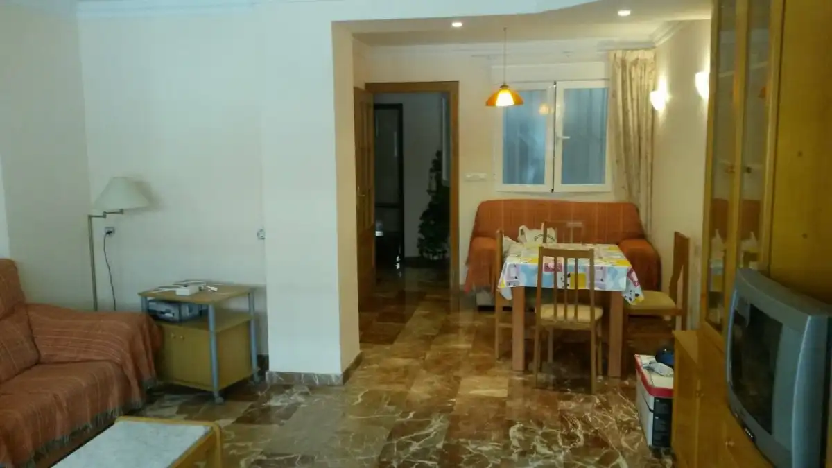 Dining room of Flat for rent in Granada  with Terrace and Furnished