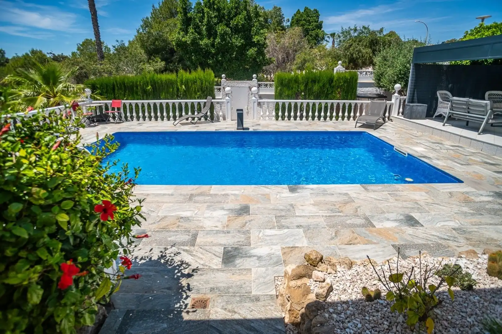 Swimming pool of Houses for sale in San Fulgencio  with Air Conditioner, Heating and Private garden