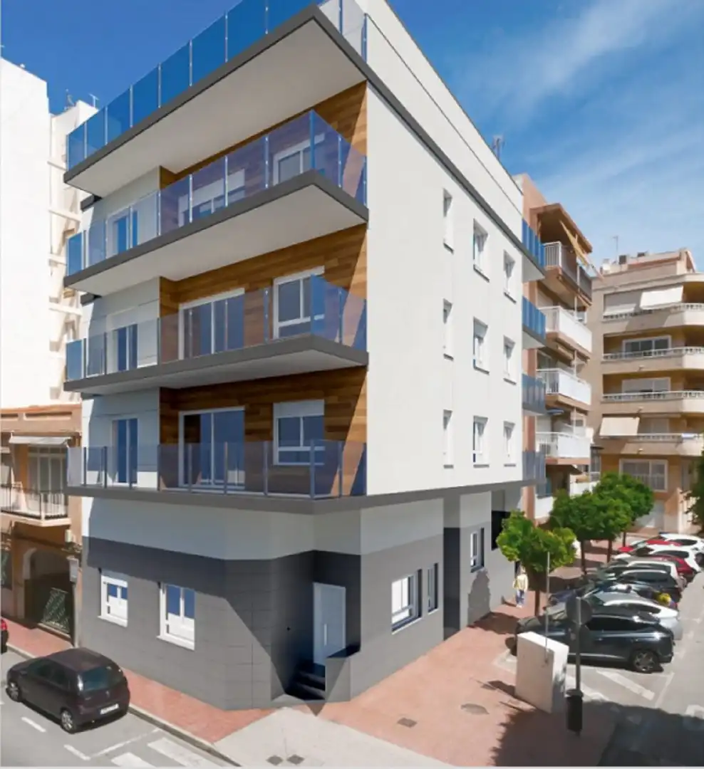 Vista exterior de Planta baja en venta en Santa Pola con Terraza