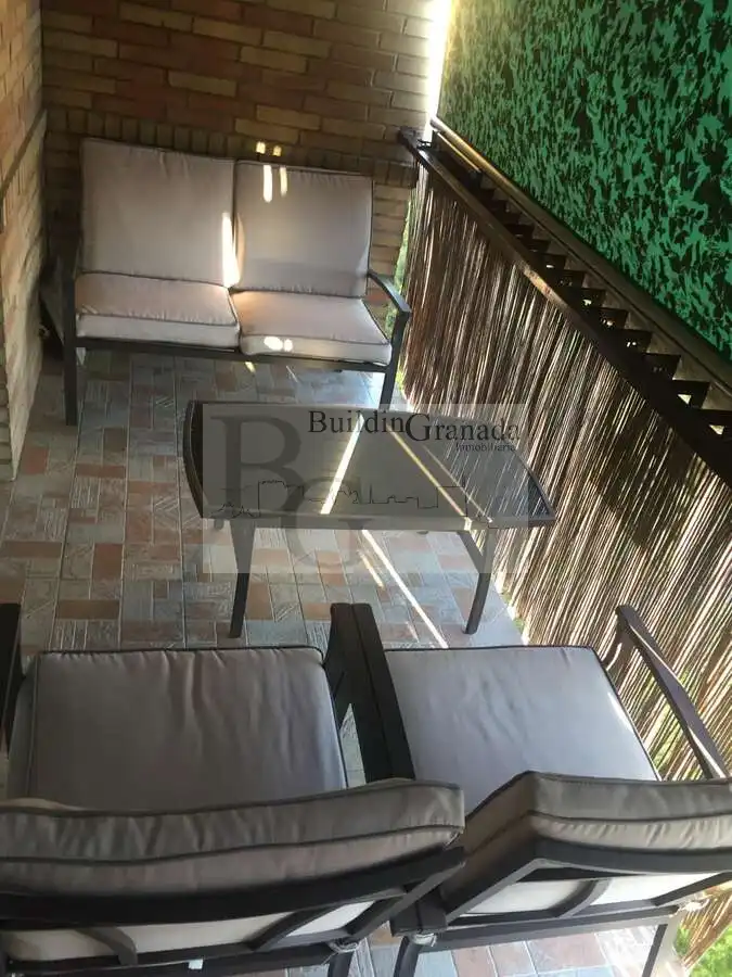Terraza de Piso de alquiler en Granada con Calefacción, Terraza y Amueblado