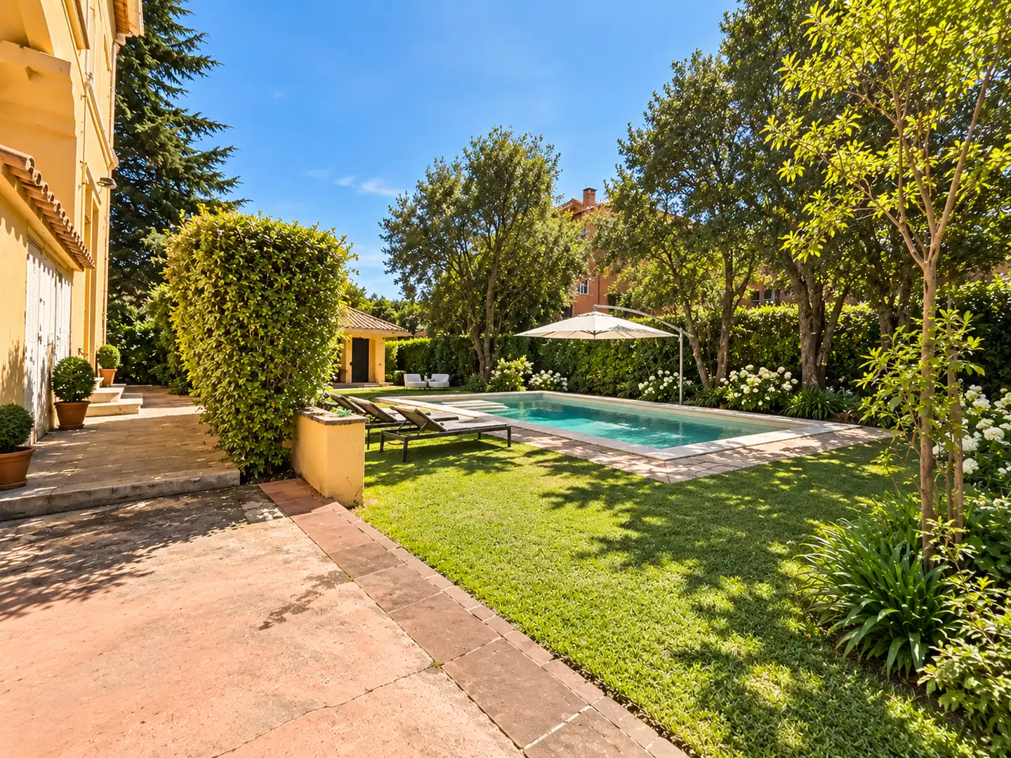 Jardí de Casa o xalet en venda en Cardedeu amb Calefacció, Jardí privat i Moblat