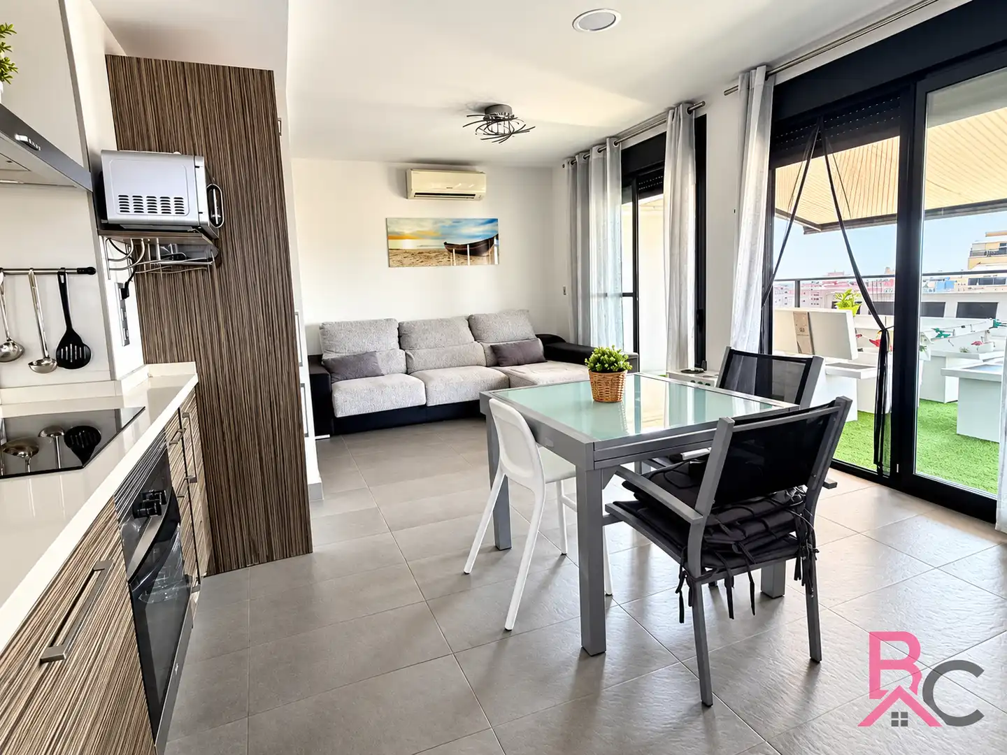 Sala d'estar de Àtic en venda en Moncófar Playa 