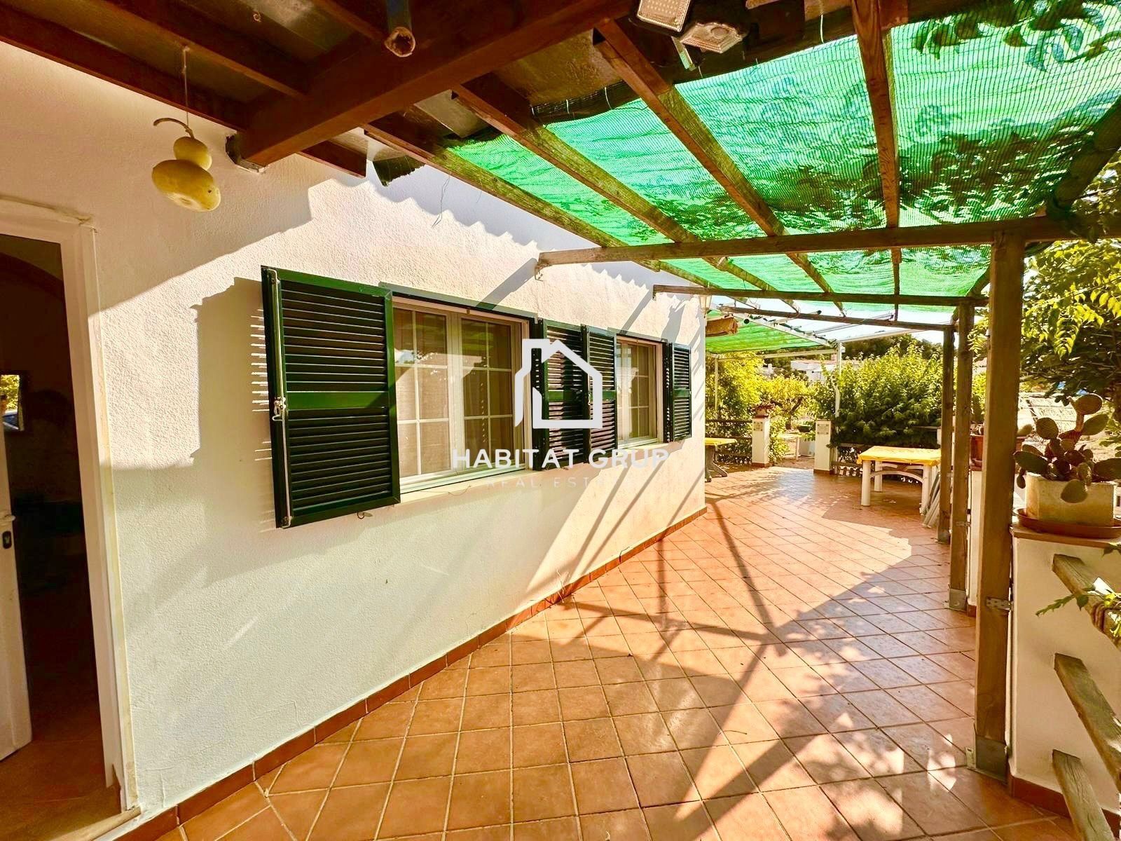 Terrace of House or chalet for sale in Es Castell  with Air Conditioner, Heating and Private garden