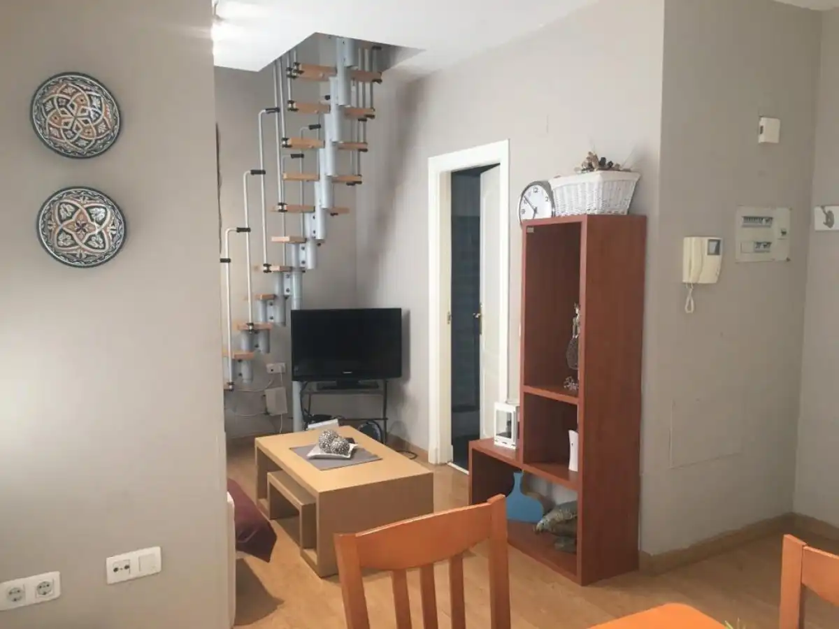 Living room of Flat for sale in Málaga  with Air Conditioner and Furnished