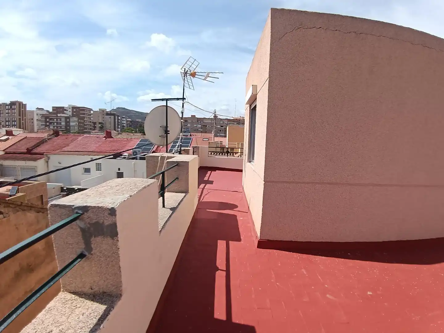 Terrace of Flat for rent in Cartagena  with Terrace, Furnished and Balcony