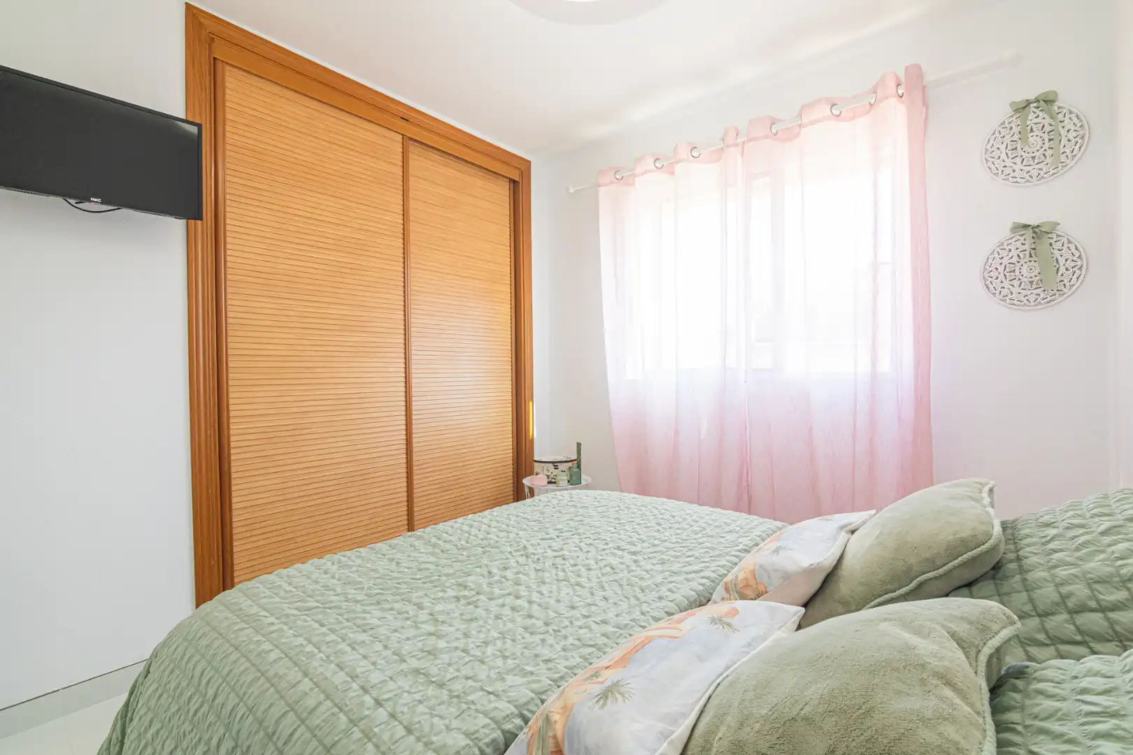 Dormitori de Apartament en venda en Santa Pola amb Aire condicionat, Moblat i Balcó