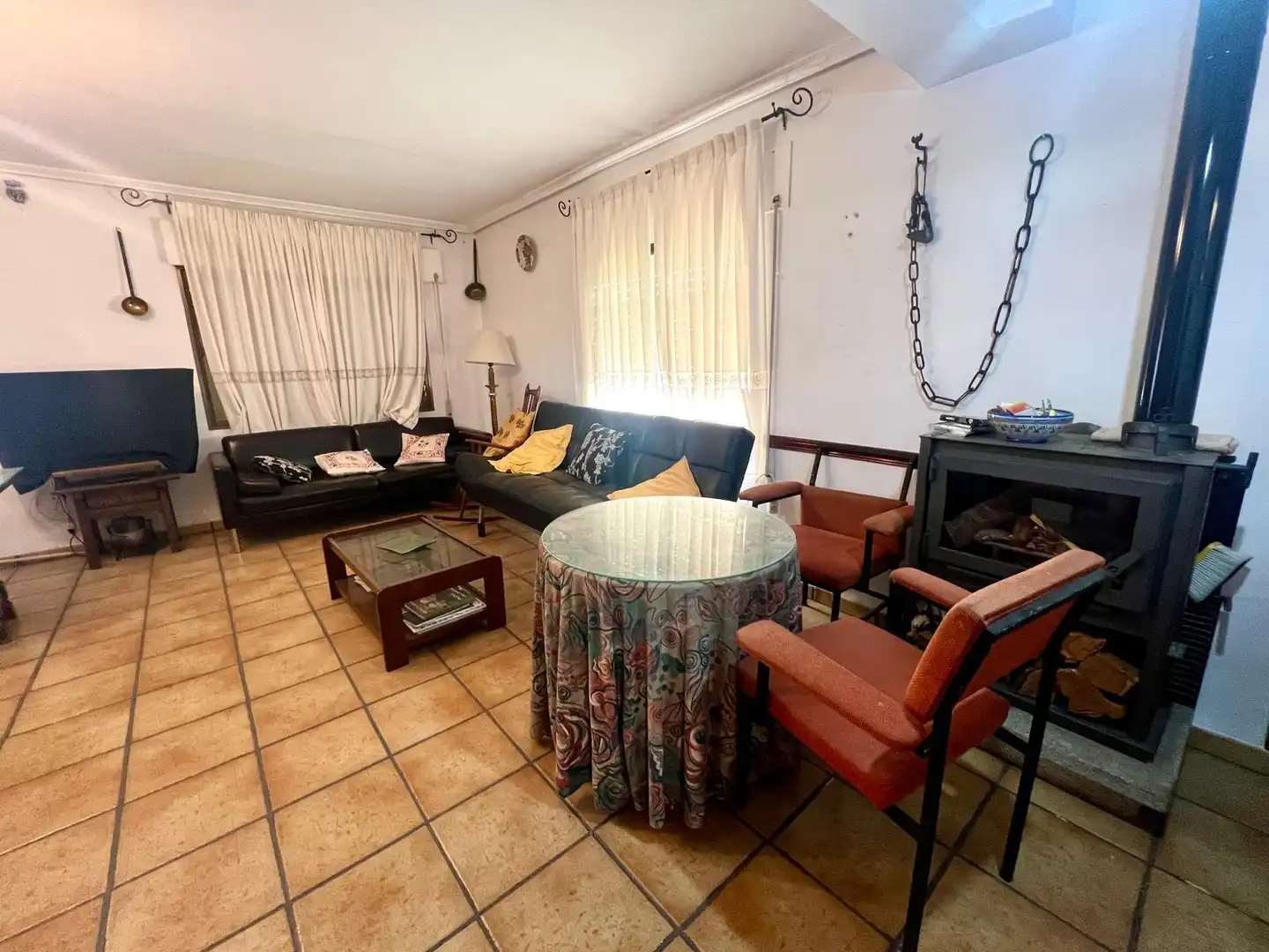 Sala de estar de Casa o chalet en venta en Jerte con Jardín privado y Terraza