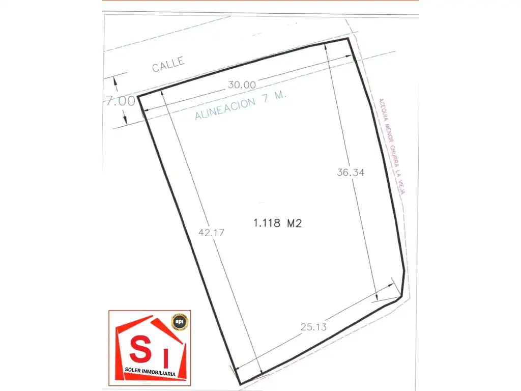 Terreny residencial en venda a Pedanías Norte