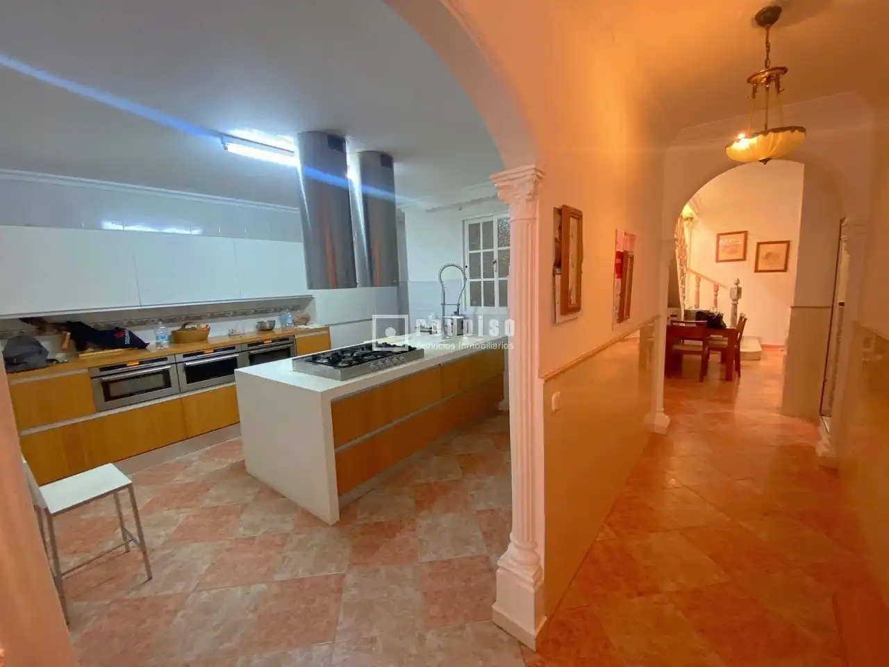 Cocina de Casa o chalet en venta en Málaga con Aire acondicionado, Calefacción y Terraza