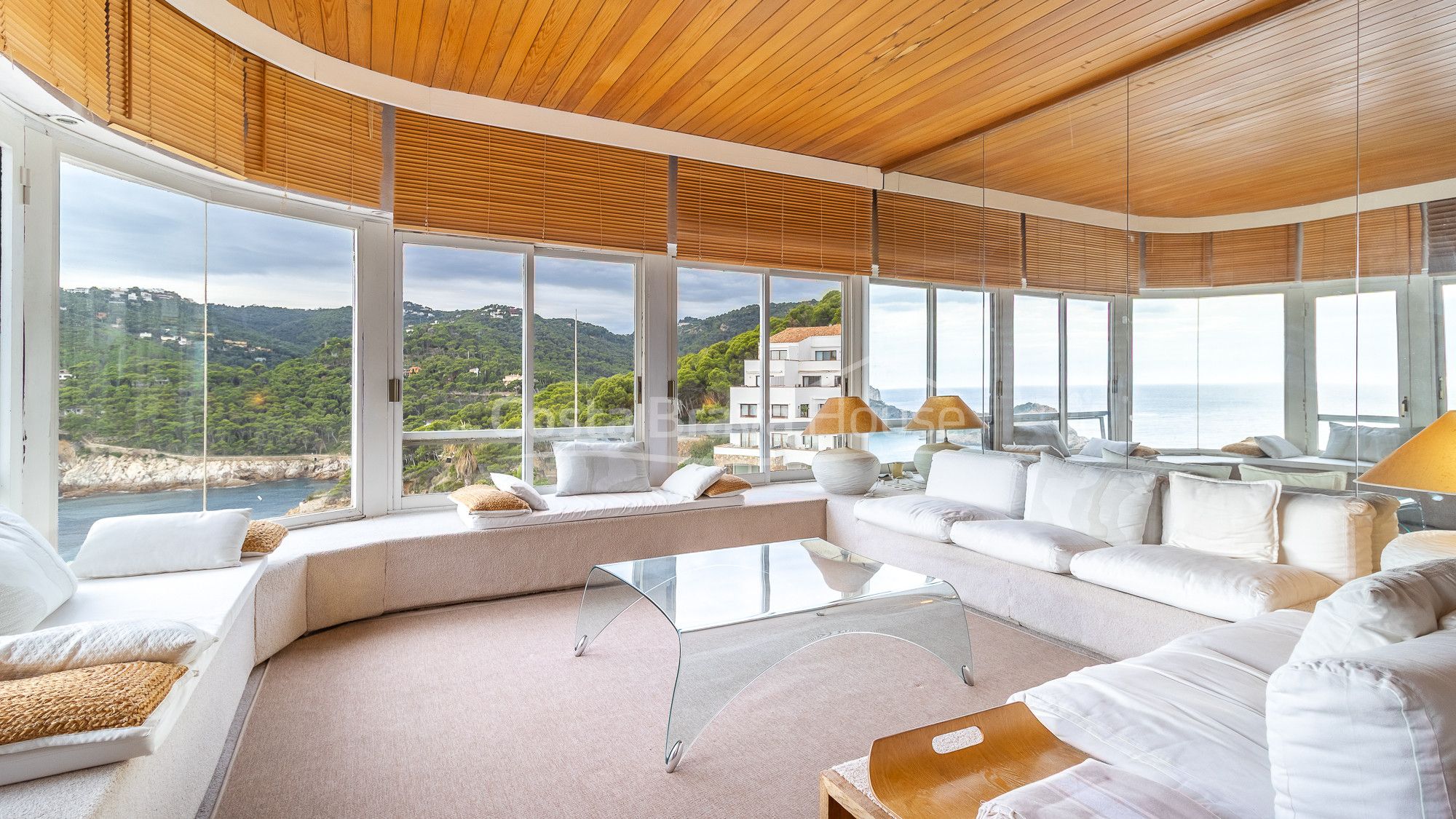 Sala d'estar de Apartament en venda en Begur amb Aire condicionat, Parquet i Traster