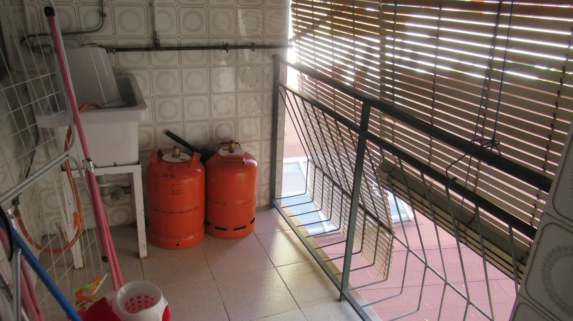 Balcony of Flat for rent in Badajoz  with Furnished, Washing machine and Microwave