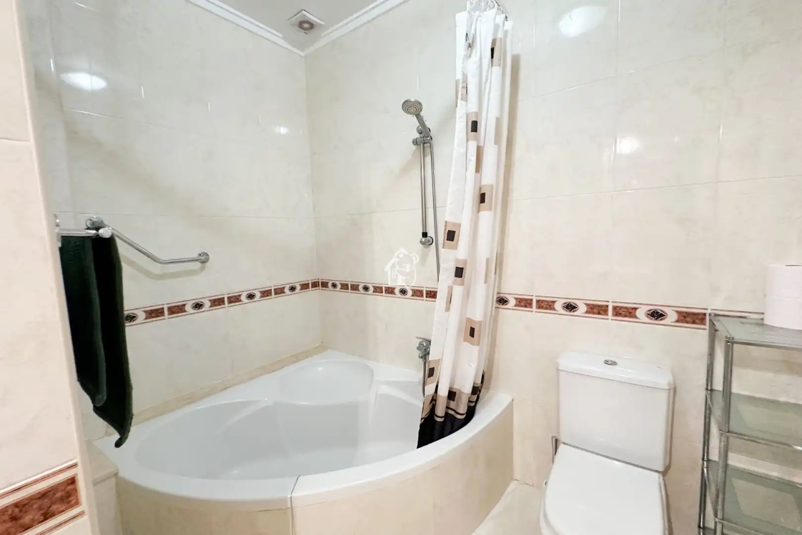 Baño de Apartamento de alquiler en Rojales con Aire acondicionado, Terraza y Piscina