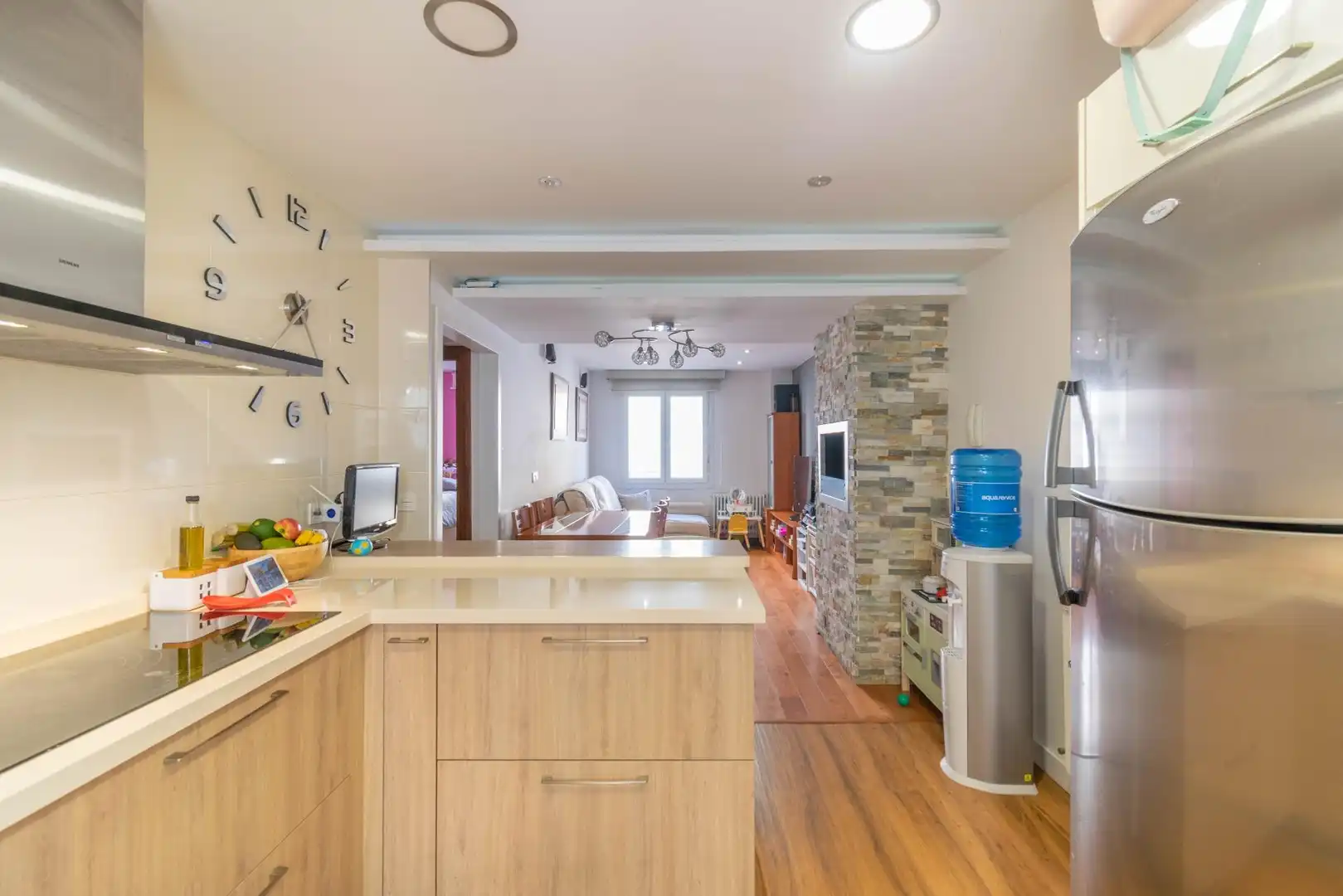 Cocina de Piso en venta en  Pamplona / Iruña con Calefacción y Balcón
