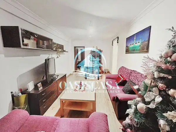 Sala de estar de Piso en venta en Málaga con Aire acondicionado, Parquet y Amueblado