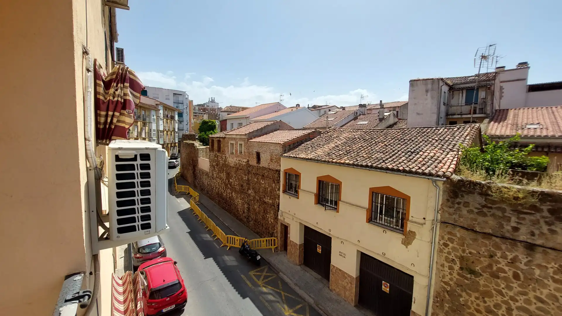 Exterior view of Flat for rent in Plasencia  with Air Conditioner, Heating and Furnished