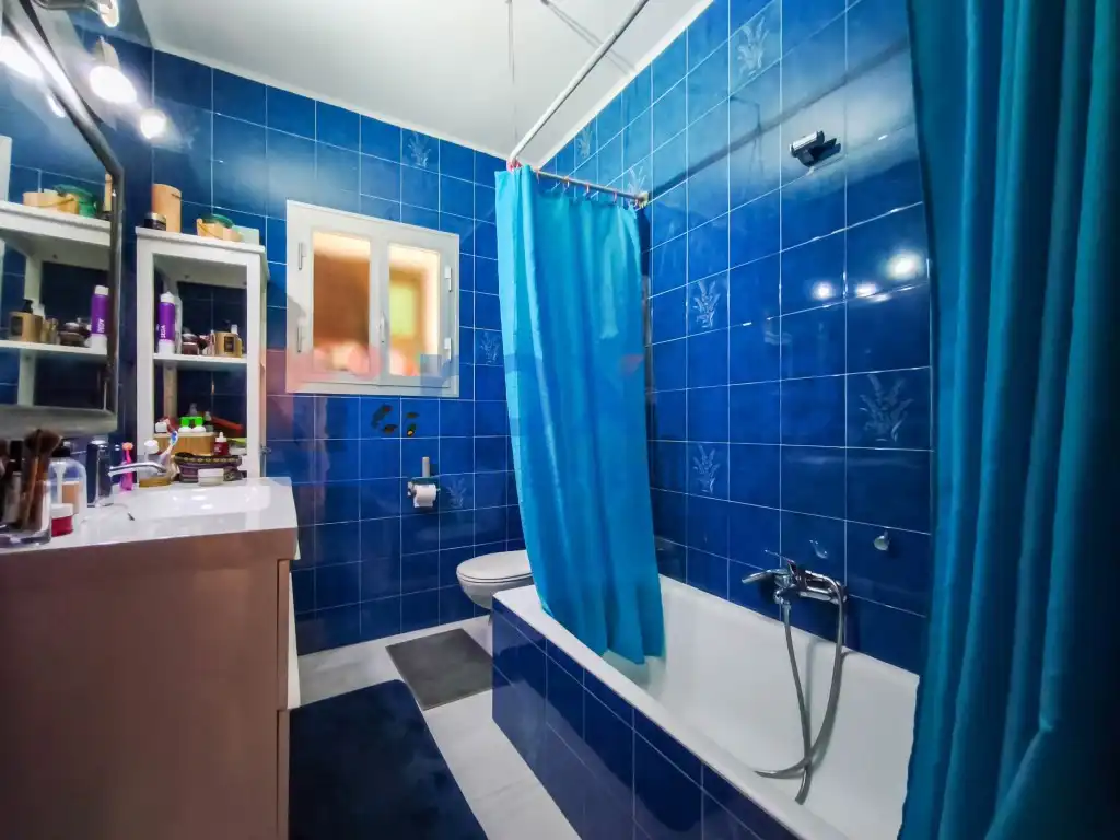 Bathroom of Houses for rent in Sant Antoni de Portmany  with Air Conditioner, Private garden and Terrace