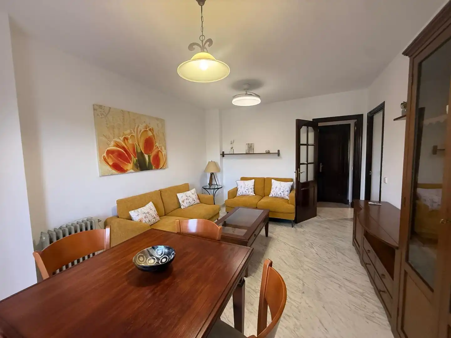 Wohnzimmer von Wohnung zur Miete in San Fernando mit Möbliert