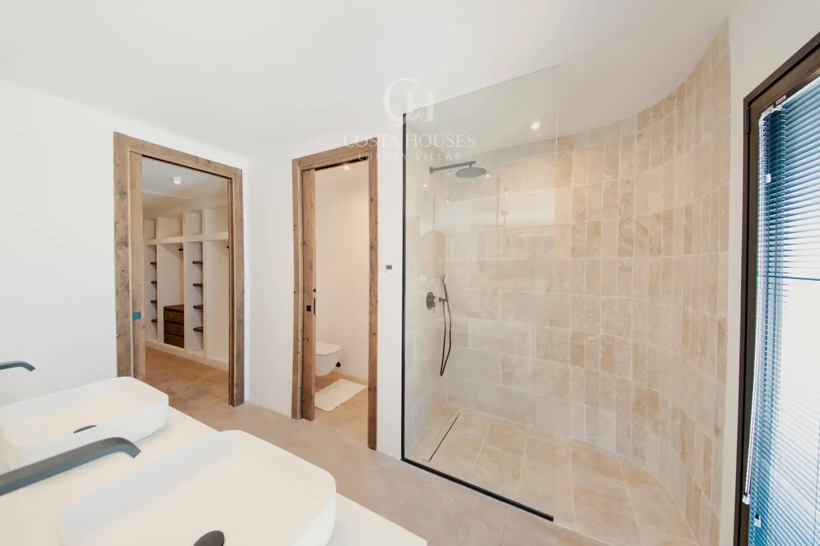 Baño de Casa o chalet en venta en Benissa con Aire acondicionado, Calefacción y Jardín privado
