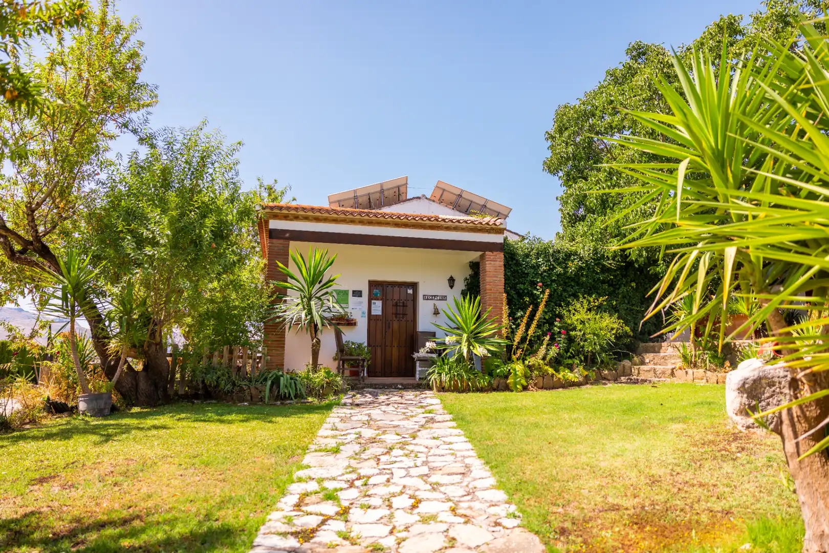 Jardín de Finca rústica en venta en Montejaque con Aire acondicionado, Jardín privado y Terraza