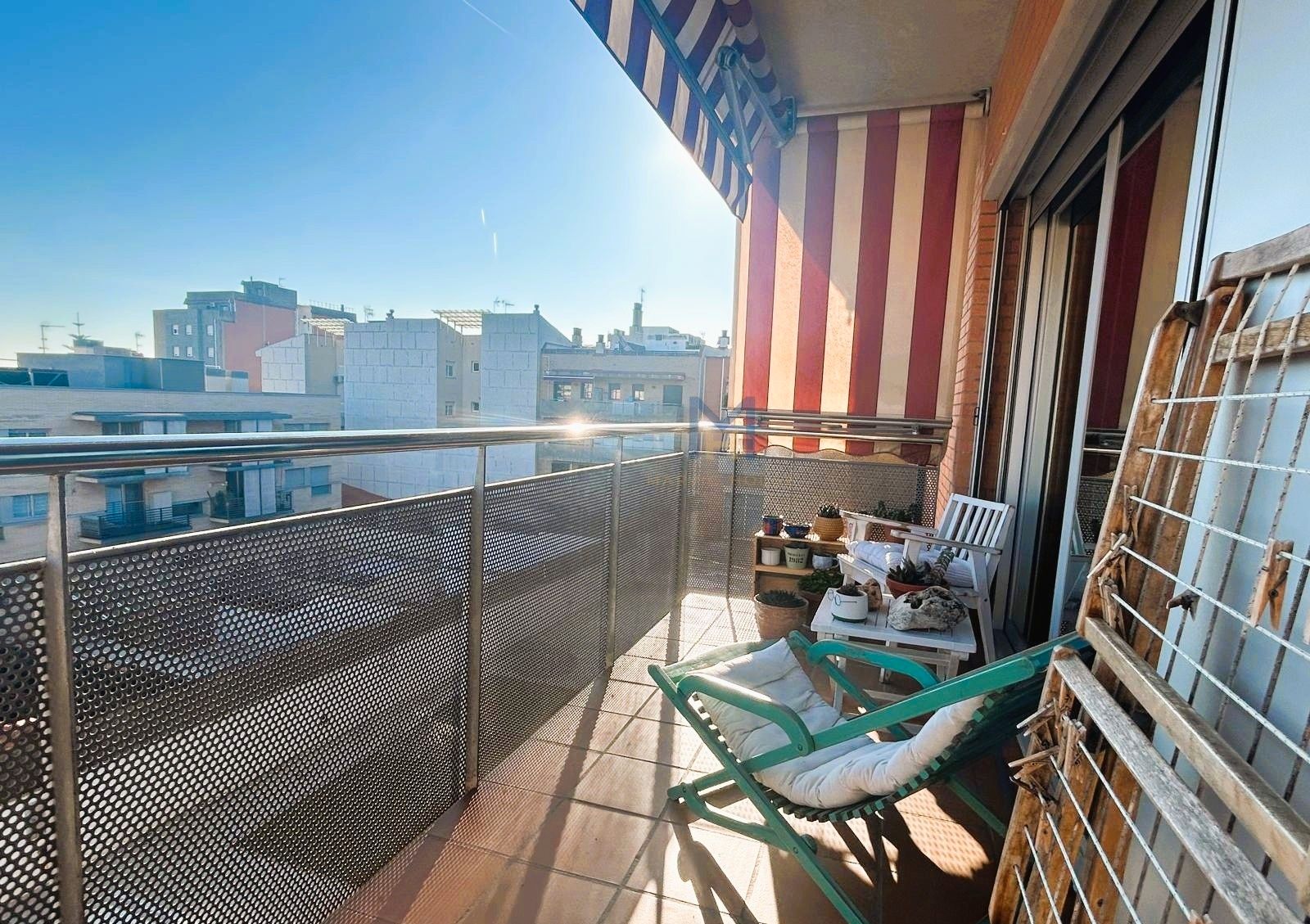 Terrassa de Pis en venda en Badalona amb Calefacció, Parquet i Terrassa