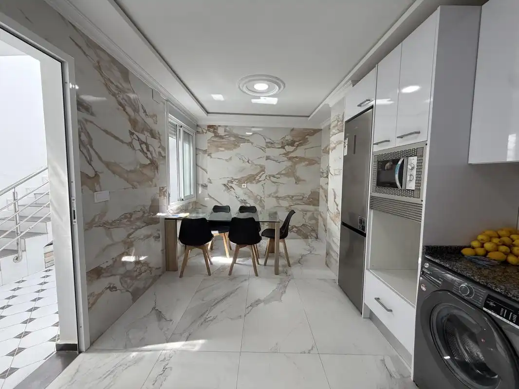 Cocina de Casa adosada en venta en Molina de Segura con Aire acondicionado, Calefacción y Terraza