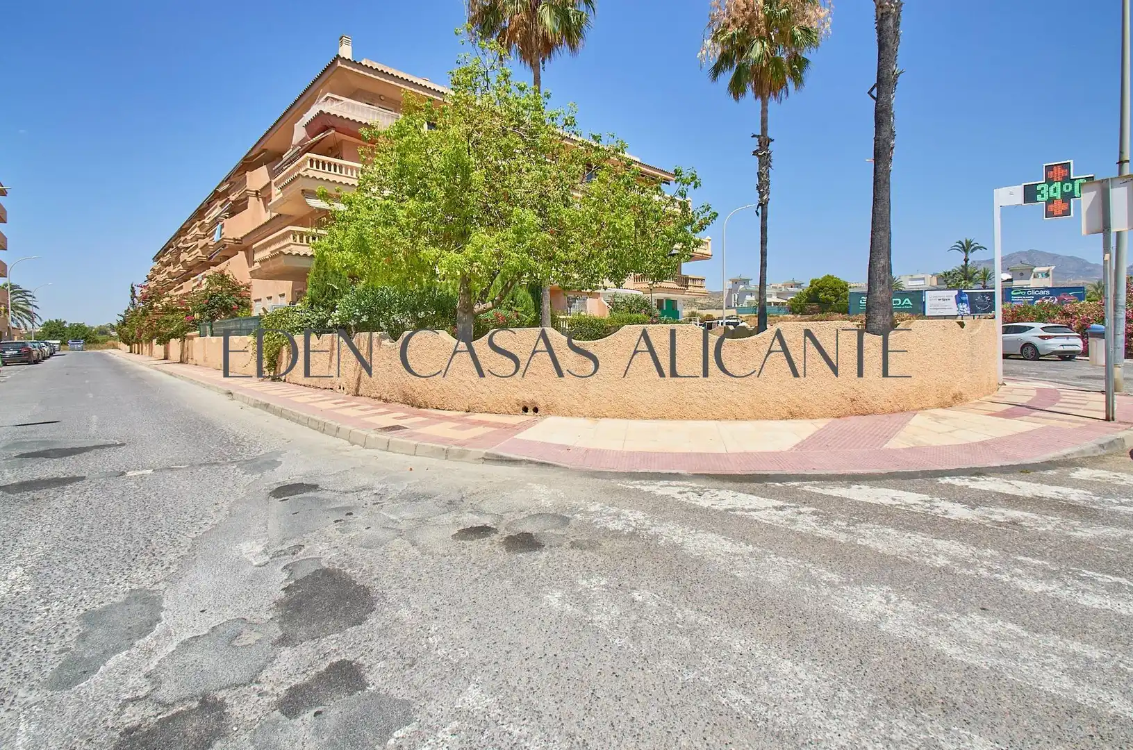 Exterior view of Flat for sale in El Campello  with Air Conditioner, Heating and Private garden