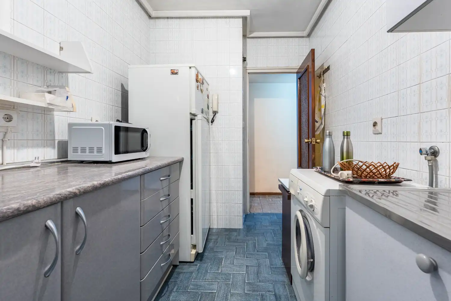Cocina de Piso en venta en Madrid con Terraza y Balcón