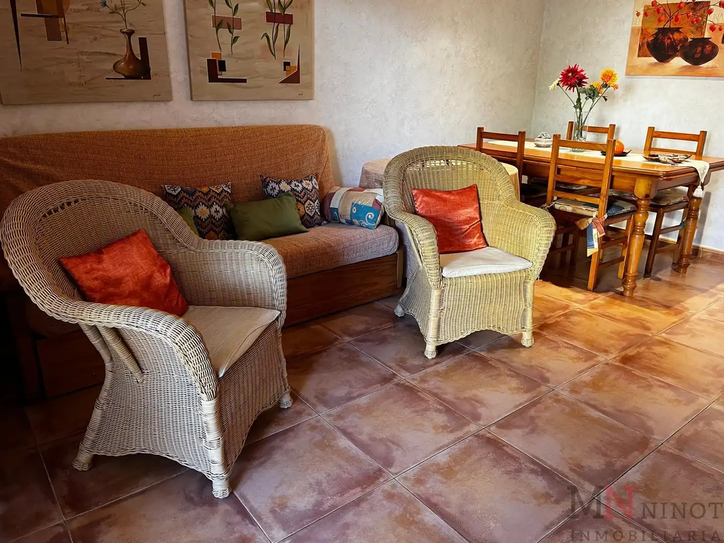 Living room of Apartments for sale in Oropesa del Mar / Orpesa  with Terrace, Storage room and Balcony