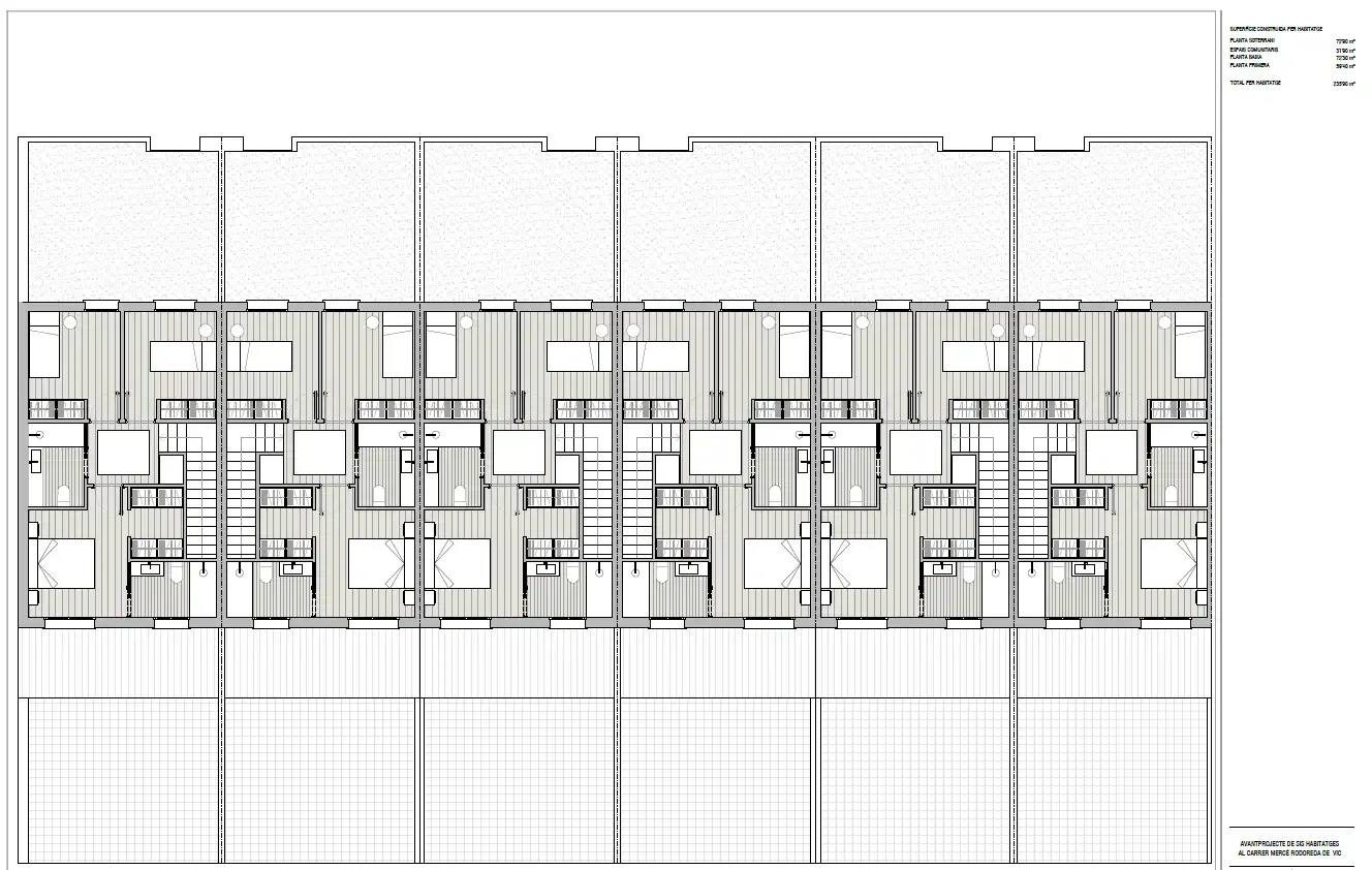 Casa adosada en venta en Caputxins - Ambulatori