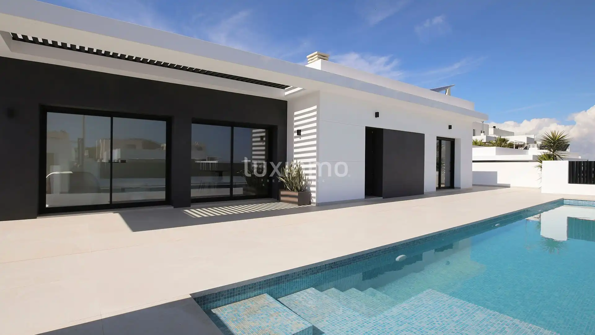 Exterior view of Houses for sale in Rojales  with Air Conditioner, Terrace and Storage room