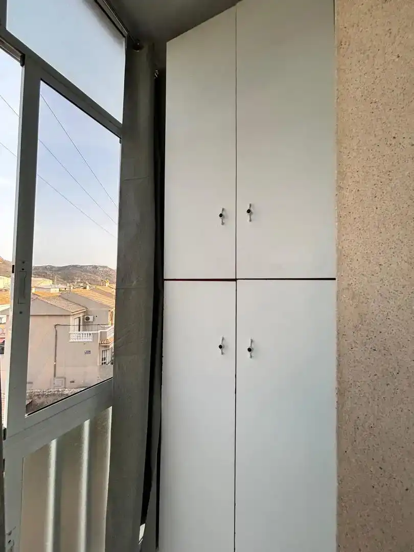 Terrasse von Wohnung zur Miete in Cartagena mit Parkett, Möbliert und Balkon