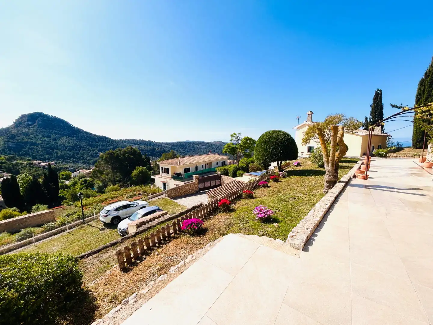 Vista exterior de Casa o chalet de alquiler en Puigpunyent con Jardín privado, Terraza y Piscina comunitaria