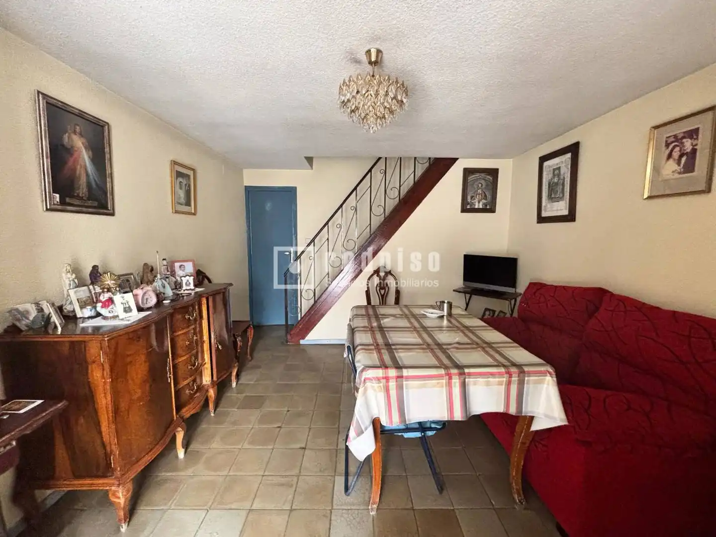 Sala d'estar de Casa o xalet en venda en Madrid amb Terrassa