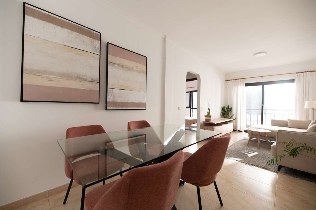 Dining room of Flat for sale in Arrecife  with Terrace, Furnished and Oven