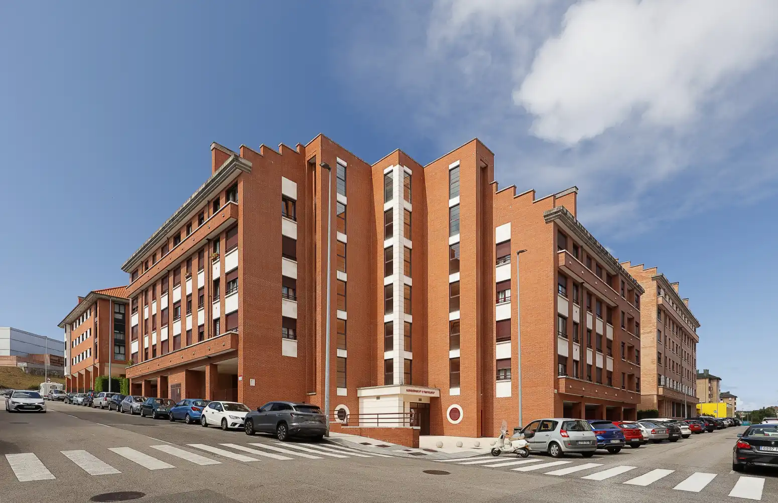 Exterior view of Flat for rent in Gijón   with Heating, Terrace and Storage room