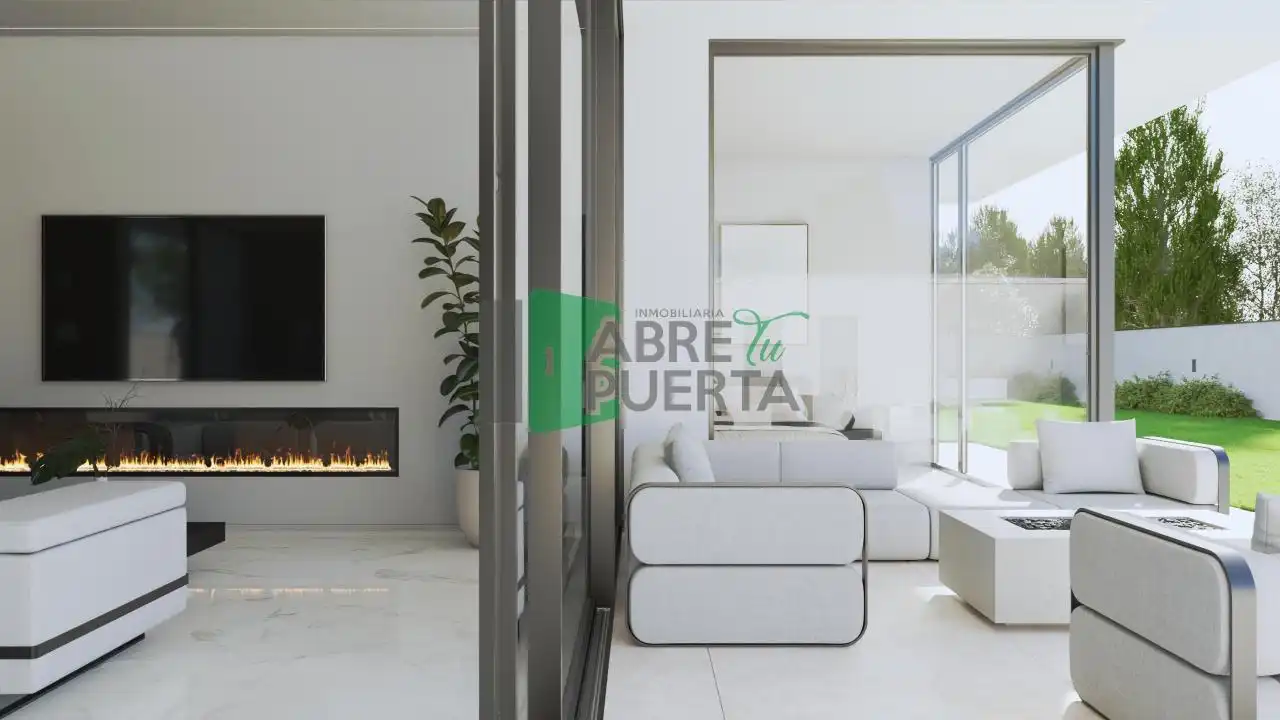 Sala de estar de Casa o chalet en venta en O Pereiro de Aguiar  con Calefacción, Jardín privado y Piscina