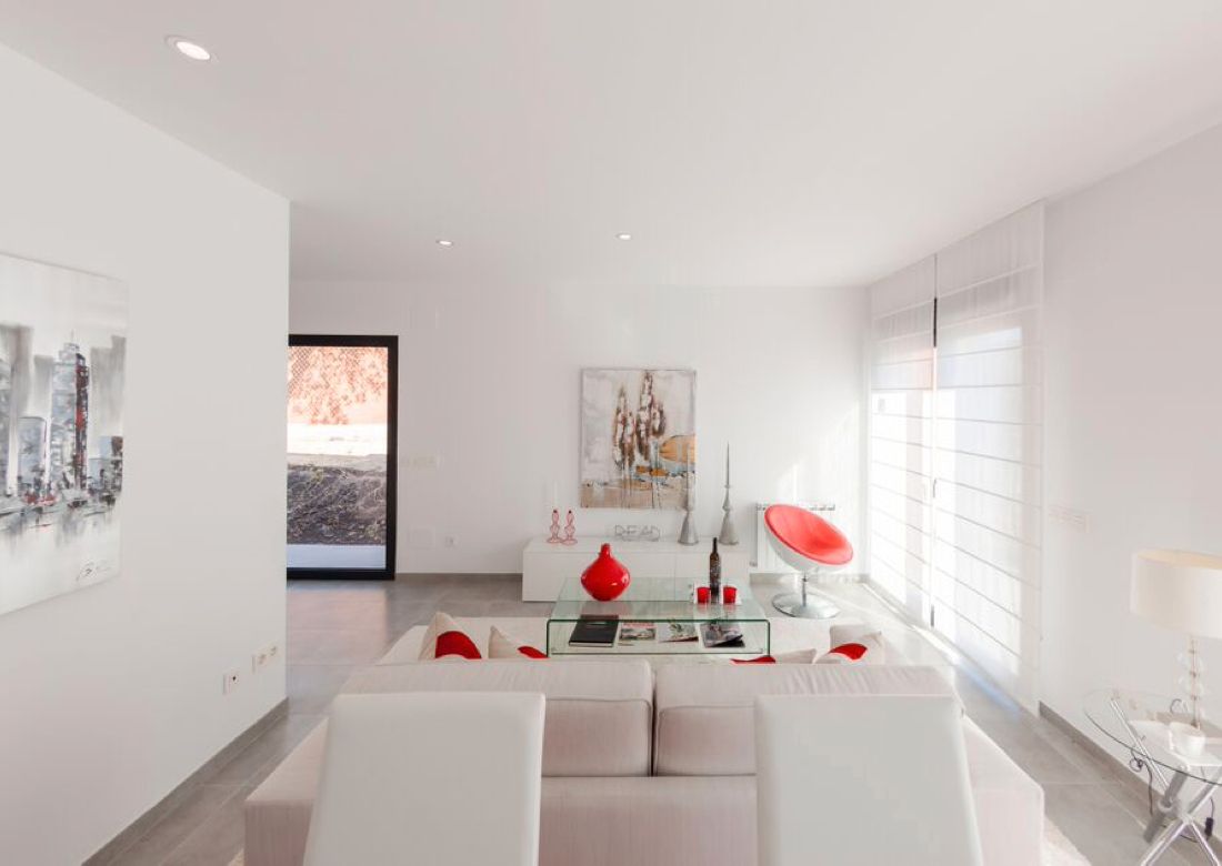 Sala d'estar de Casa adosada en venda en Vegas de Matute amb Calefacció, Jardí privat i Forn