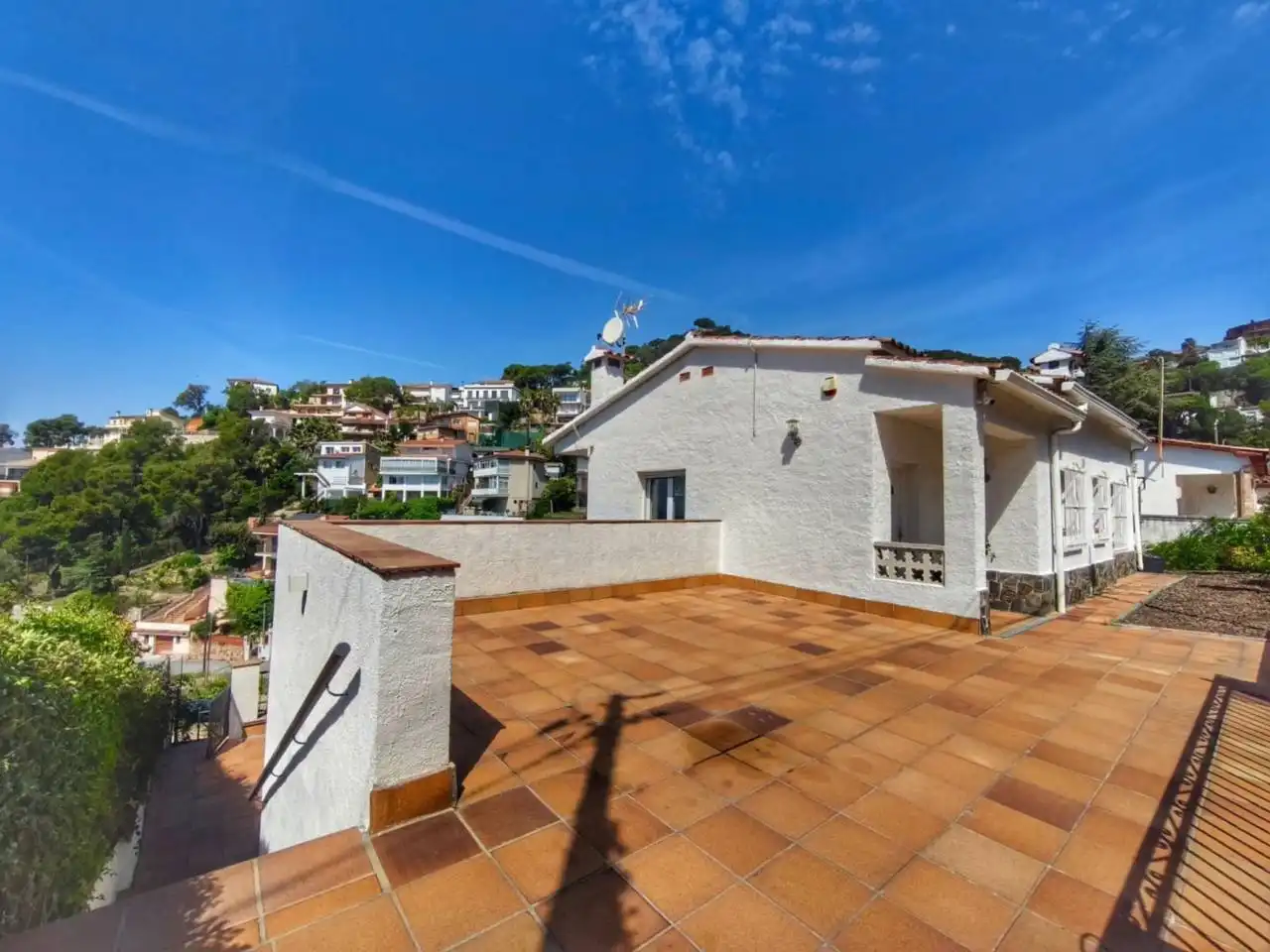 Vista exterior de Casa o chalet en venta en Lloret de Mar con Aire acondicionado, Calefacción y Jardín privado