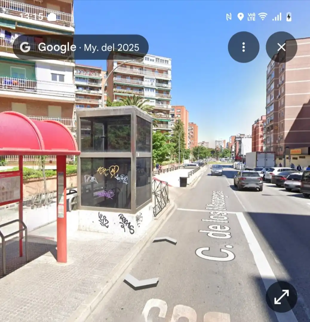 Vista exterior de Garatge de lloguer en Leganés