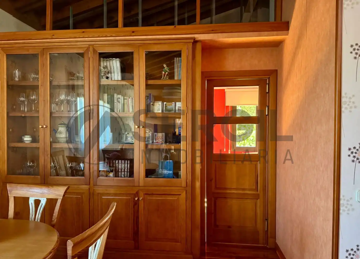 Menjador de Casa o xalet en venda en Palazuelos de Eresma amb Calefacció, Jardí privat i Traster