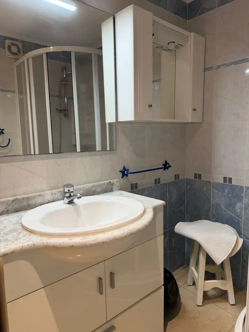 Baño de Apartamento en venta en San Bartolomé de Tirajana con Amueblado y Piscina comunitaria