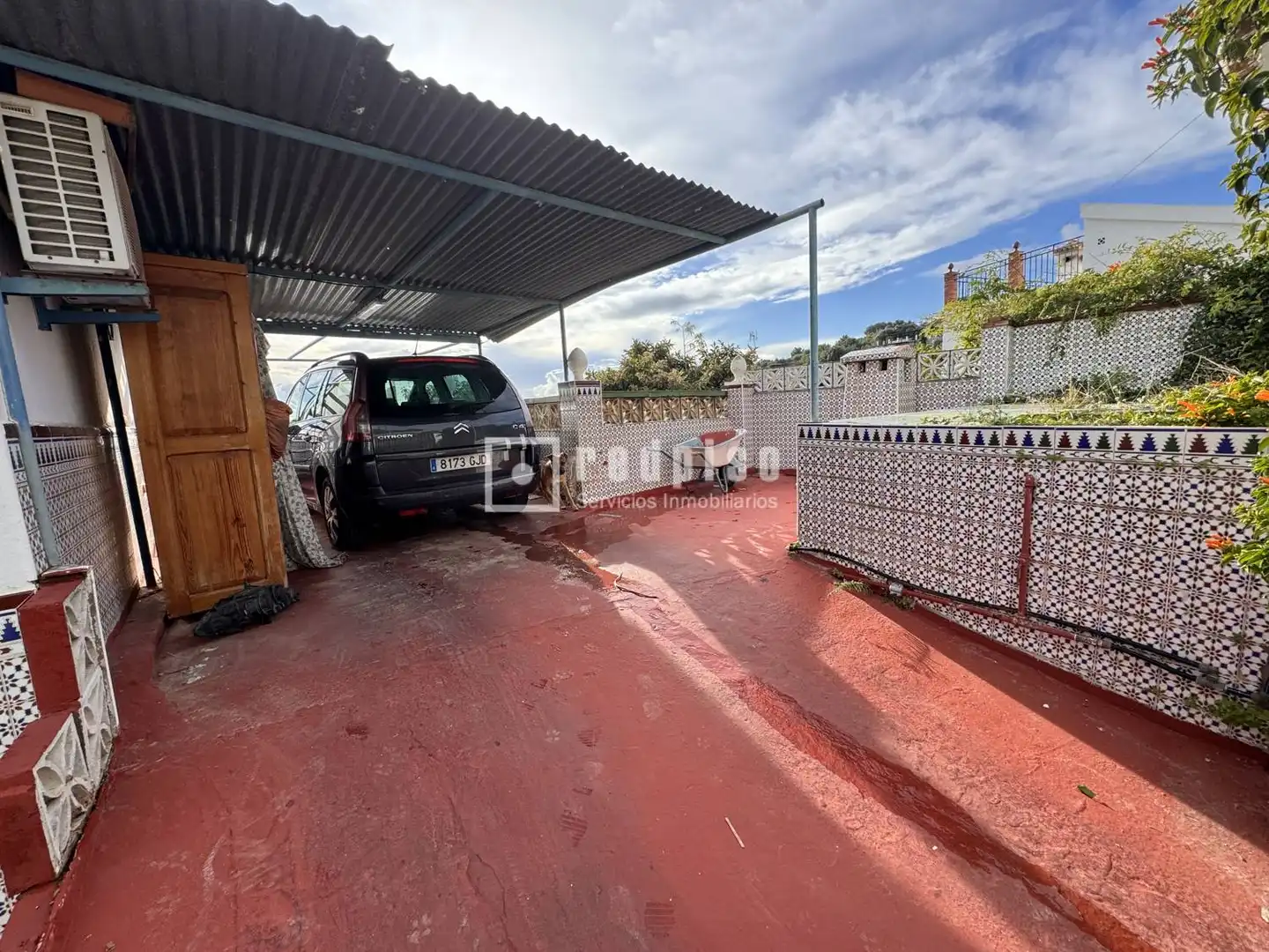 Vista exterior de Casa o chalet en venta en Málaga con Terraza
