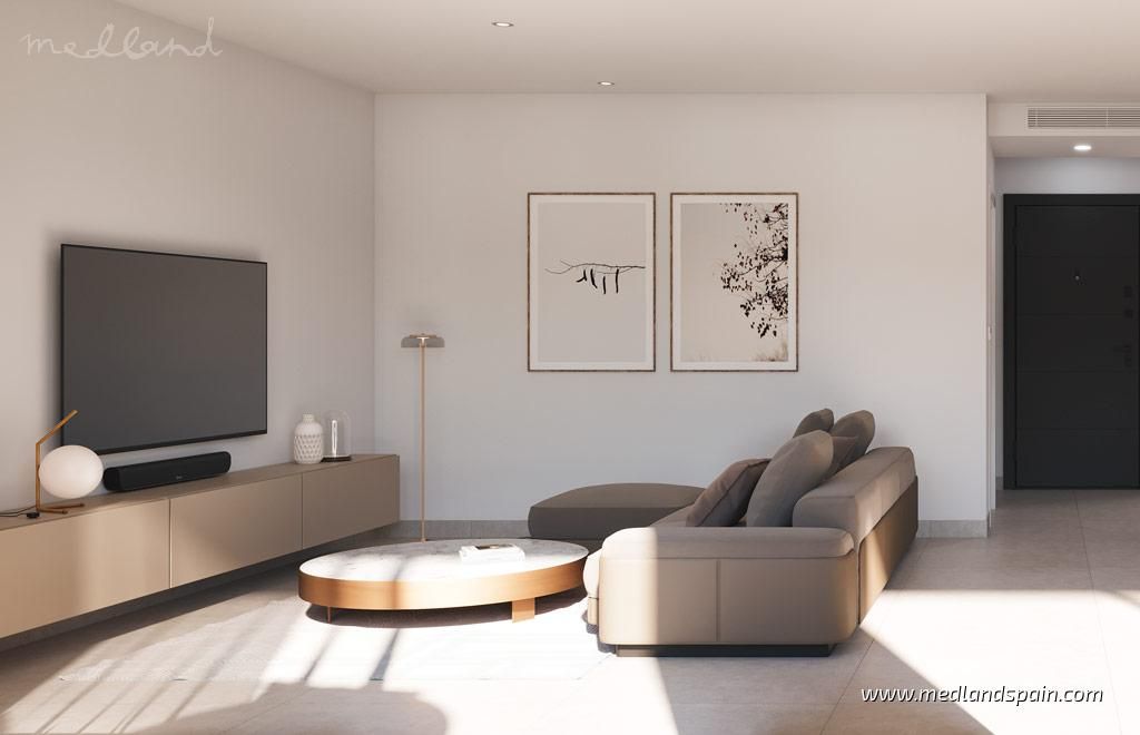 Sala de estar de Casa o chalet en venta en San Javier con Terraza