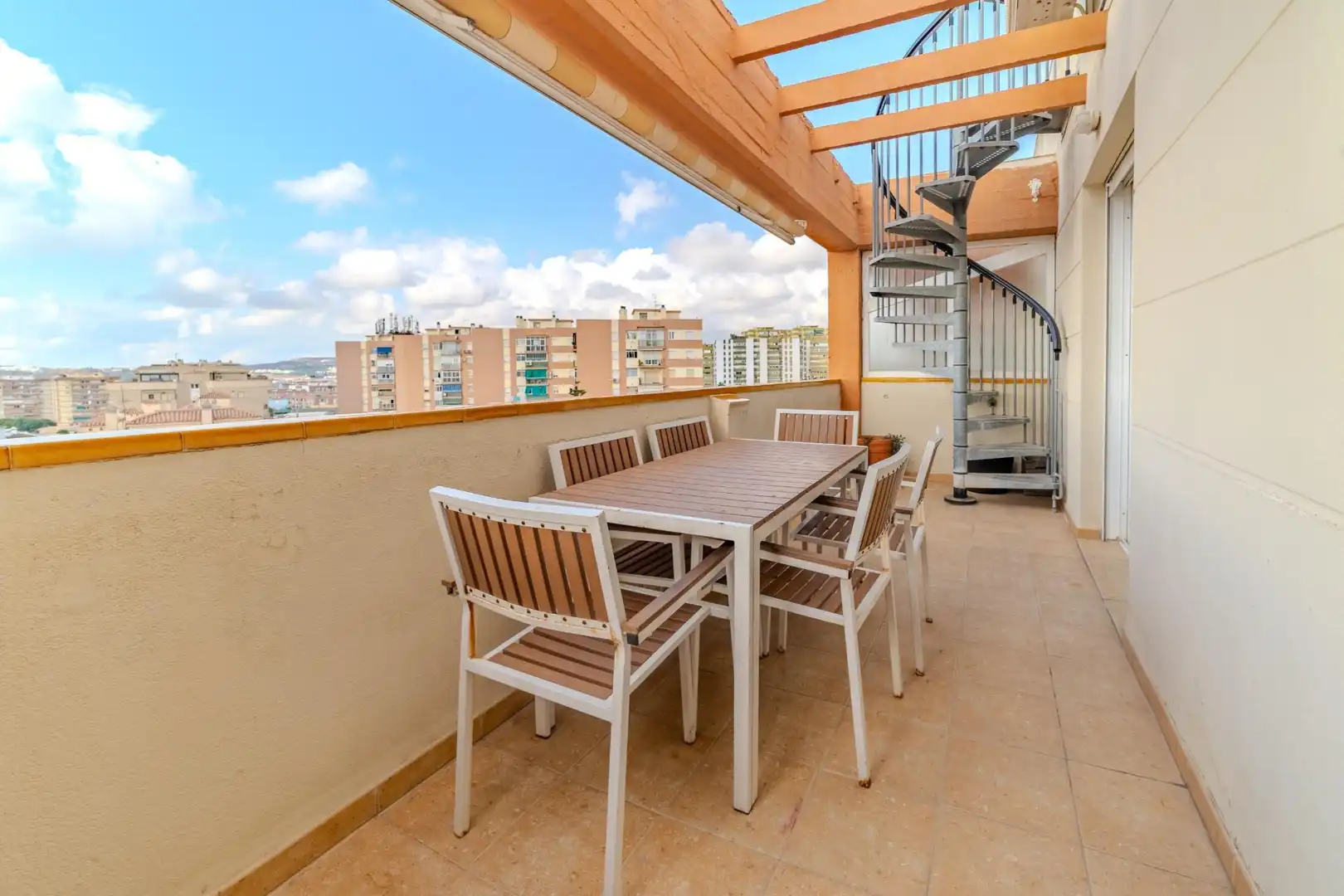 Terrace of Attic for sale in Fuengirola  with Air Conditioner, Private garden and Terrace