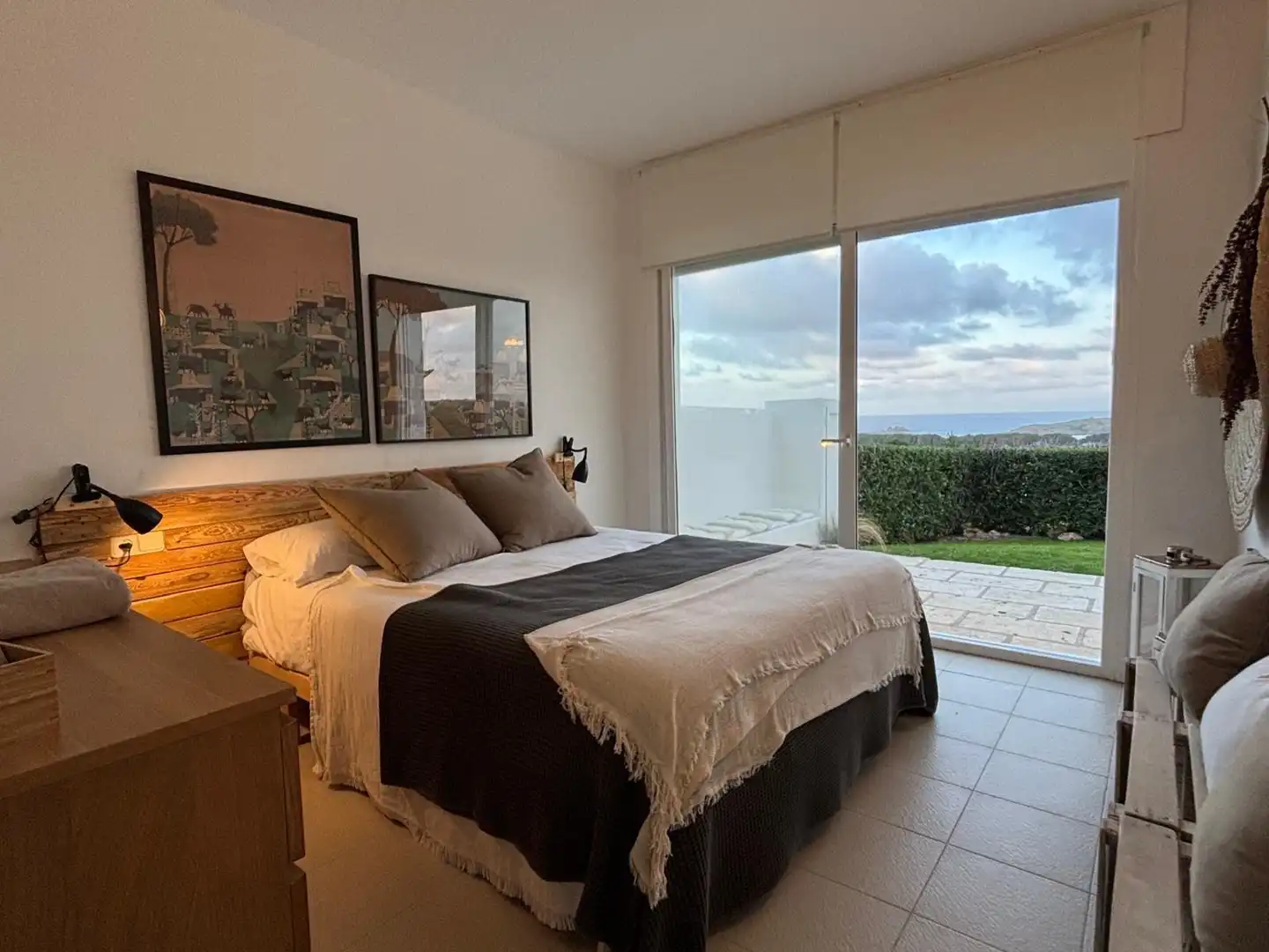 Dormitori de Apartament en venda en Es Mercadal amb Aire condicionat, Calefacció i Jardí privat