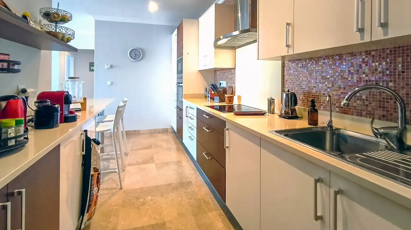 Kitchen of Apartments for sale in Pedreguer  with Air Conditioner, Heating and Private garden